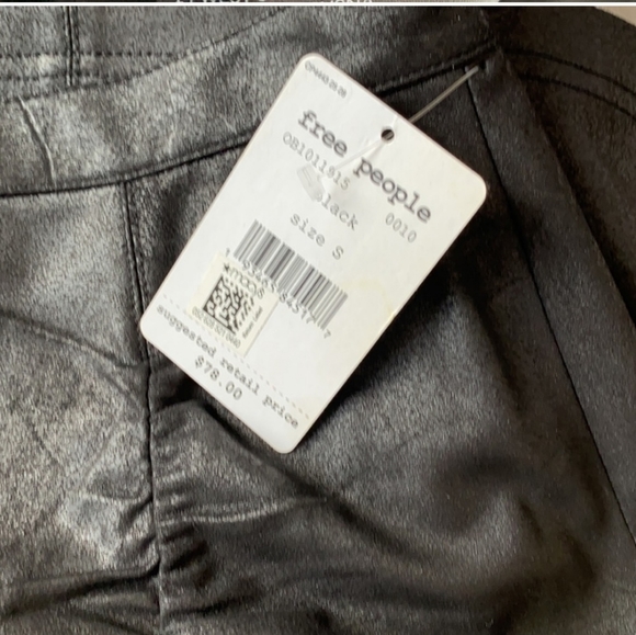 Free People Black Suede Skirt - Picture 9 of 9